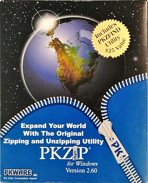 Software di 170 pagine PKZIP 2.60