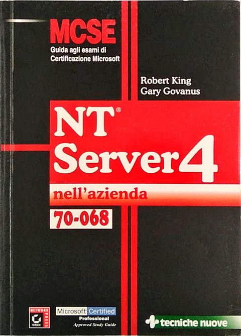 Libro di 331 pagine nt server 4 nell'azienda