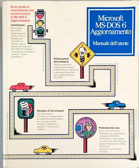 Software di 350 pagine MS-DOS 6 aggiornamento