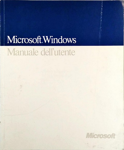 Manuale di 550 pagine Microsoft Windows Manuale dell'utente