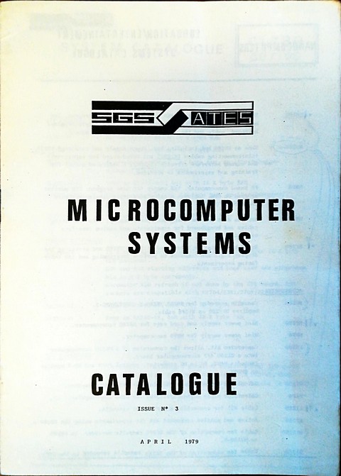 SGS Microcomputer systems catalogue