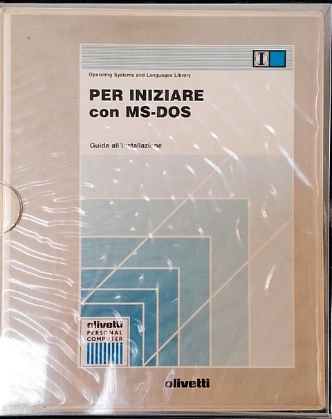 Software di 250 pagine Per iniziare con MS-DOS 3.30