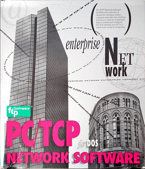 PC/TCP for DOS network software