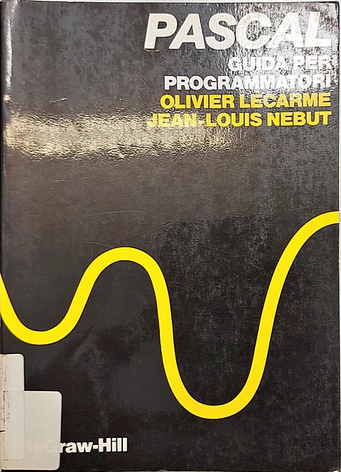 Libro di 290 pagine Pascal guida per programmatori