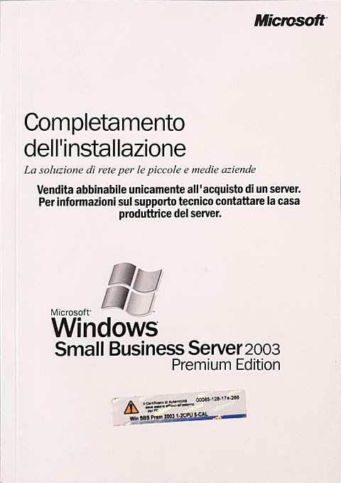 Windows small business server 2003