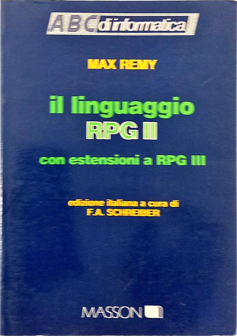 Il linguaggio RPG II