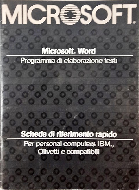 Manuale di 15 pagine Microsoft Word guida riferimento rapido