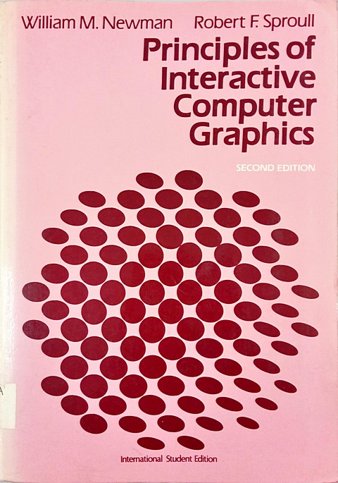 Libro di 541 pagine Principles of interactive computer graphics