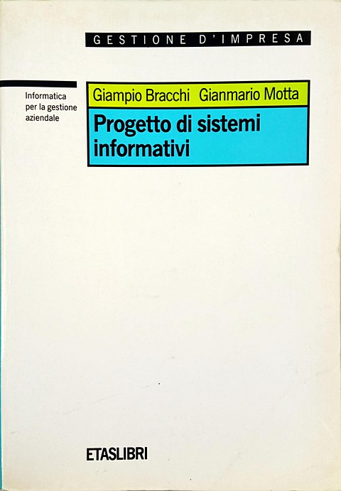 Libro di 385 pagine Progetto di sistemi informativi