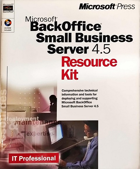 Microsoft backoffice small business server 4.5 resource kit