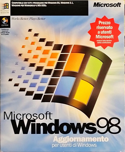 Windows 98 aggiornamento