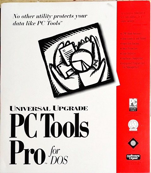 Software di 870 pagine PC tools pro per DOS