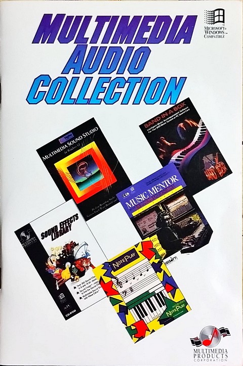 Software di 25 pagine Multimedia audio collection