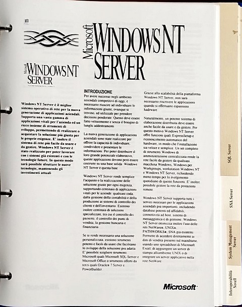 Windows NT server 3.5