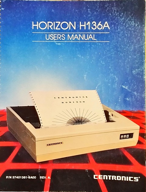 Centronics Horizon H136A