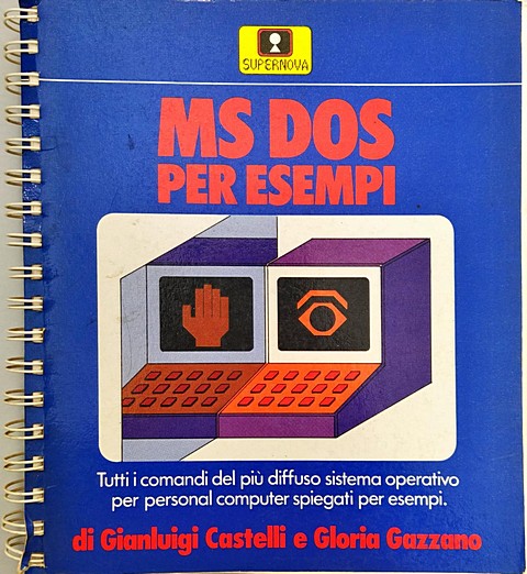 Libro di 220 pagine MS DOS per esempi