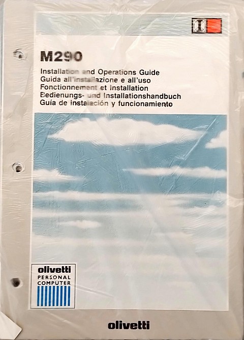 Olivetti M290 installation guide