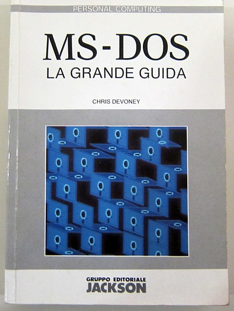 Libro di 328 pagine ms-dos la grande guida