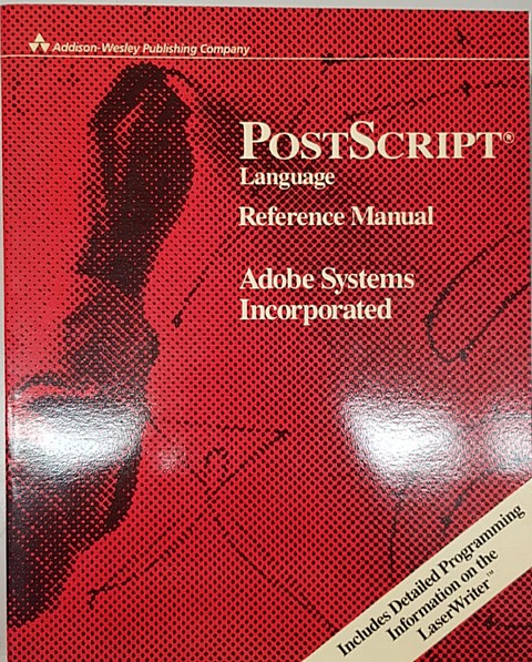 Manuale di 221 pagine PostScript language reference manual