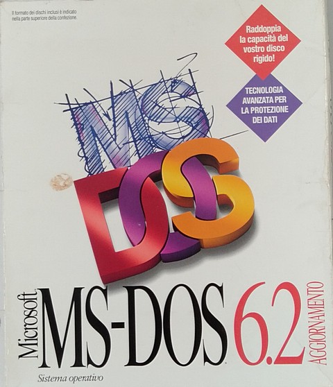 Software di 300 pagine MS-DOS 6.2 aggiornamento