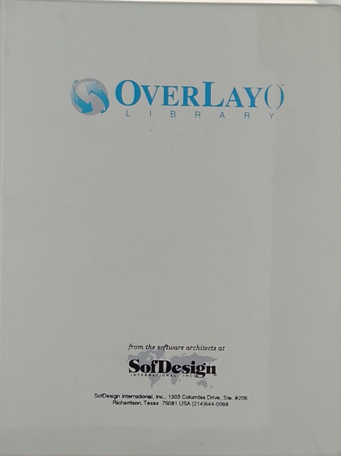 Software di 120 pagine Overlay library
