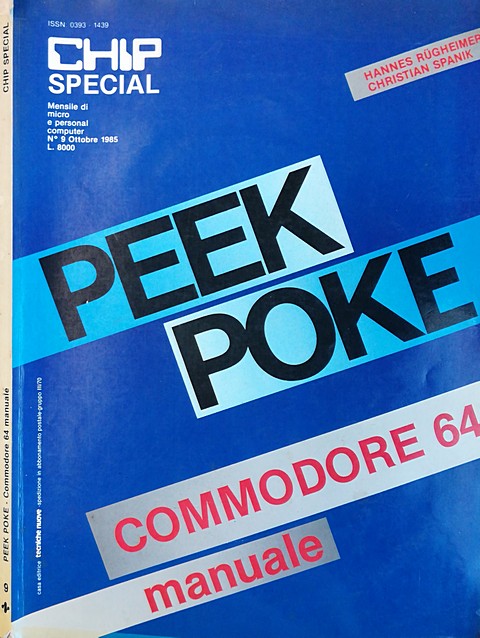 peek poke commodore 64 manuale