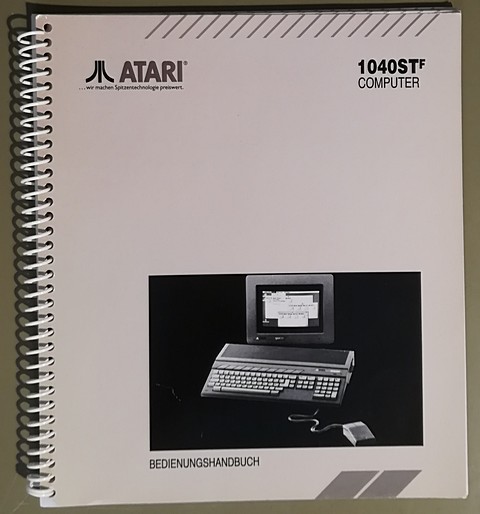Atari 1040stf bedienungshandbuch