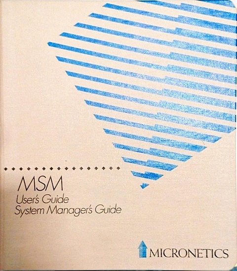 Software di 1100 pagine MSM 3.0