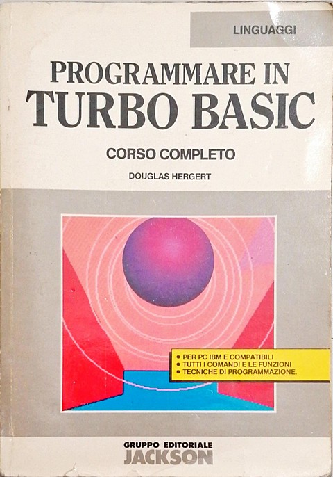 Libro di 469 pagine Programmare in turbo basic