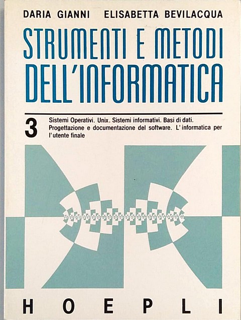 Libro di 215 pagine strumenti e metodi dell'informatica