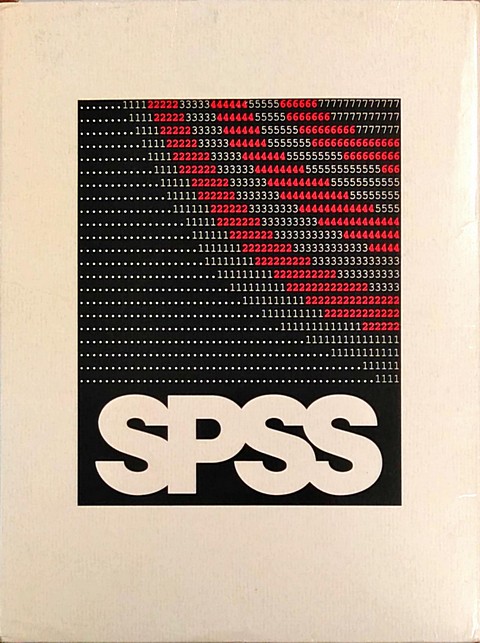 Software di 1000 pagine spss/pc+ v5.0