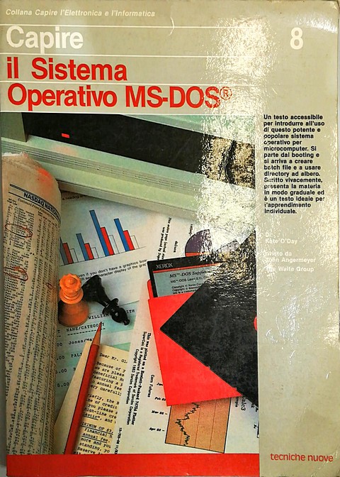 Libro di 230 pagine capire il sistema operativo ms-dos 2.0