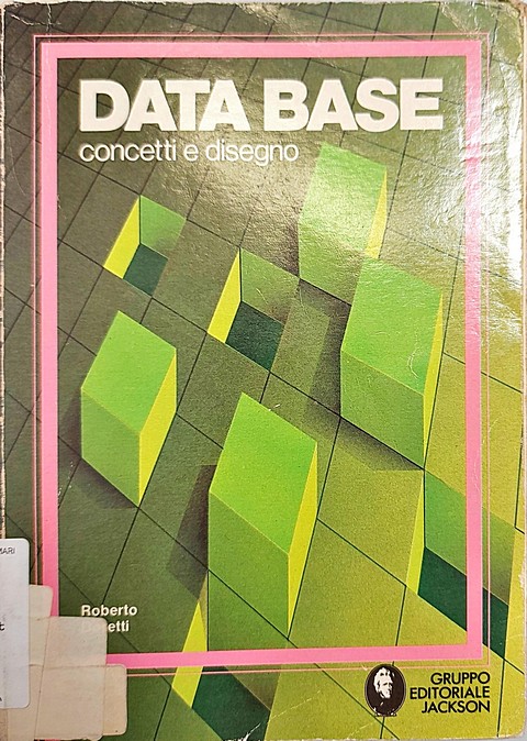 Libro di 180 pagine Database concetti e disegno