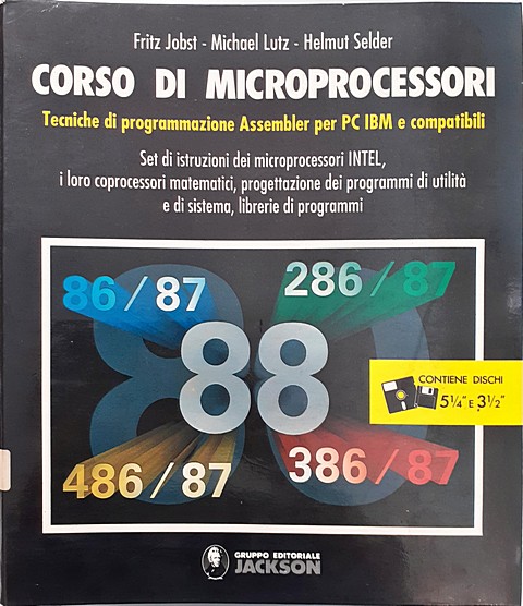 Libro di 500 pagine Corso di microprocessori
