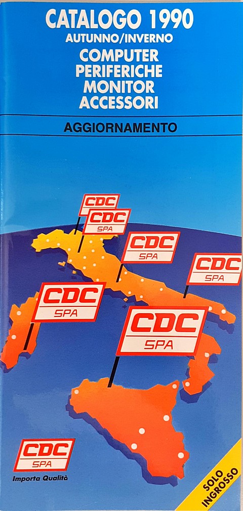 Libro di 58 pagine Catalogo CDC 1990 autunno inverno aggiornamento