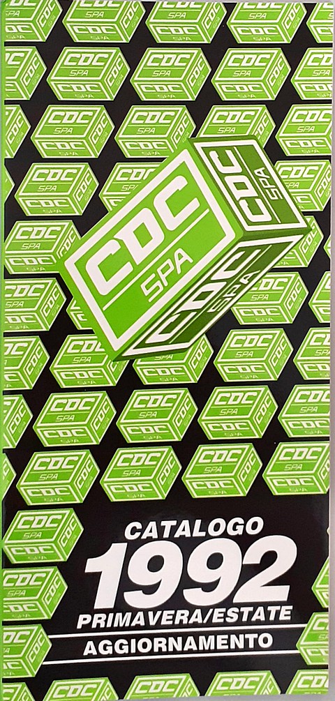Manuale di 90 pagine Catalogo cdc 1992 primavera estate aggiornamento
