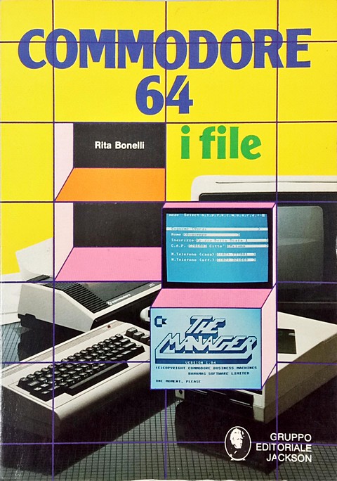 Libro di 173 pagine Commodore 64, i file