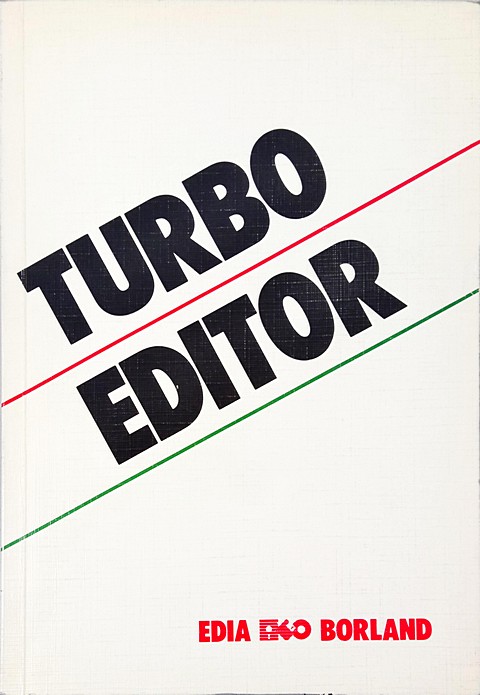 Libro di 243 pagine Turbo editor