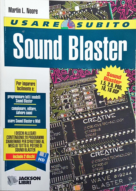 Libro di 371 pagine usare subito Sound Blaster