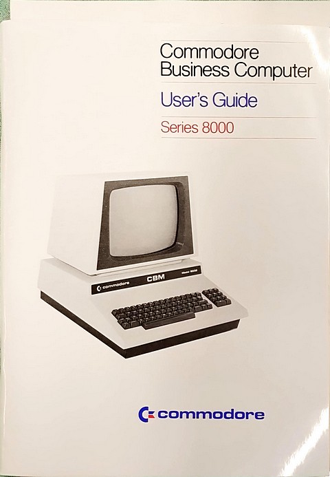 Manuale di 70 pagine Commodore Business Computer 8000 user's guide