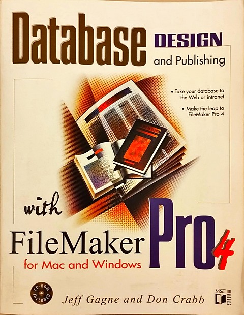 Libro di 560 pagine Database design with filemaker pro4