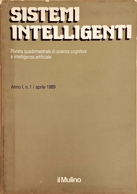 Libro di 170 pagine Sistemi intelligenti anno 1 n. 1