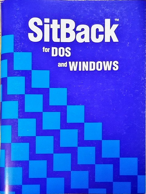 Software di 100 pagine Sitback for DOS and Windows