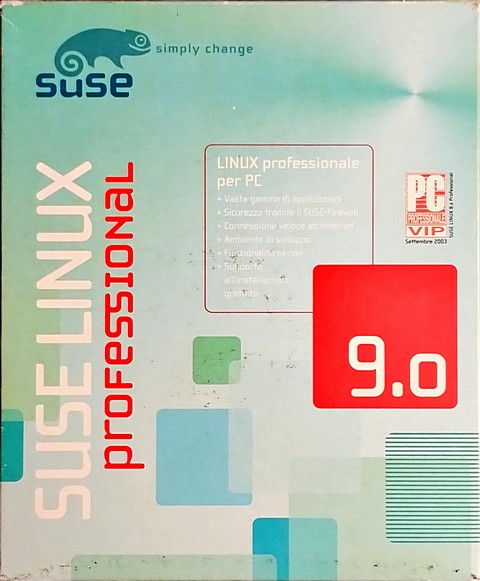 Software di 1500 pagine Suse Linux 9.0