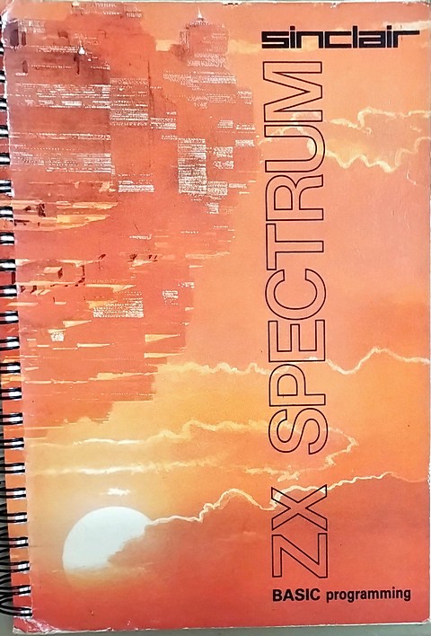 Manuale di 250 pagine Sinclair ZX Spectrum basic programming + intro
