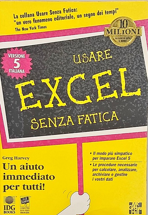 Libro di 324 pagine Usare Excel senza fatica