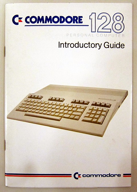 Manuale di 36 pagine commodore 128 introductory guide