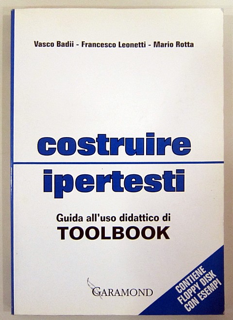 Libro di 208 pagine costruire ipertesti con toolbook
