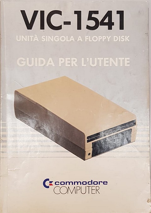 Manuale di 63 pagine Commodore VIC-1541 guida utente