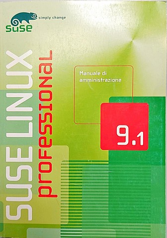 Libro di 554 pagine Suse linux professional 9.1
